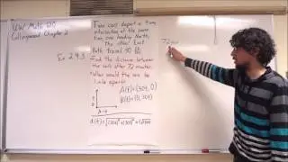 Collingwood Precalculus Chapter 2 Part 5: Parametrizing Distance