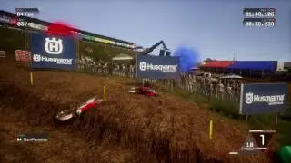 MXGP3 Review Gameplay [PS4, Online Race]