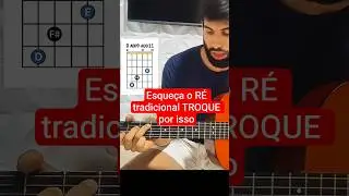 Esque&ccedil;a o R&Eacute; tradicional TROQUE por isso e o som muda na hora #guitar #music #viol&atilde;o
