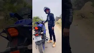R15 ka killer exhaust sound sun lo✨❤️🦋😍 #r15 #r15v4 #yamaha #r15v5#rider #sportsbike #dreambike