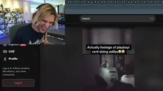 xQc Dies Laughing at Footage of Playboi Carti Adlibs