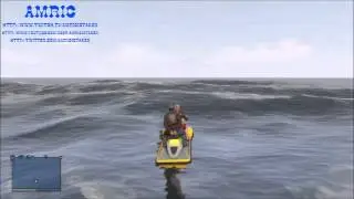 GTA V Map edge   Long swim back