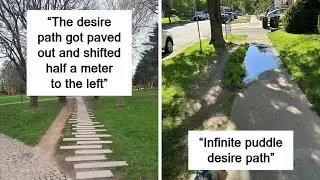 Times People Reshaped Their Urban Landscape By Creating &ldquo;Desire Paths&rdquo;