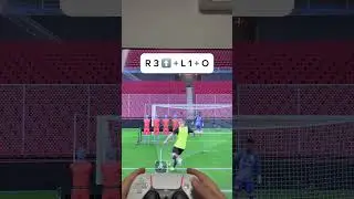 Learn how to score this free kick under the players #fifa #fc25 #shorts #tutorial #soccer #football