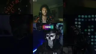 Я вышел в прямой эфир на Ome.tv, одевшись в костюм Призрака из Call of Duty, чтобы посмотреть на ...