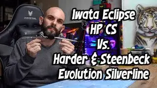 Iwata Eclipse HP CS Vs. Harder & Steenbeck Evolution Silverline
