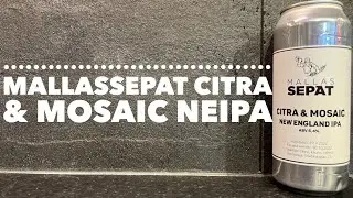 Mallassepat Citra & Mosaic New England IPA By Mallassep&auml;t Oy | Finnish Craft Beer Review