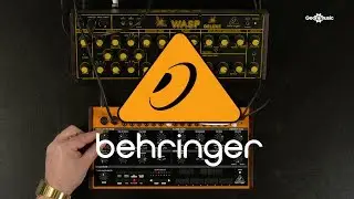 Behringer Crave and WASP Deluxe Analog Synthesizer | Gear4music demo