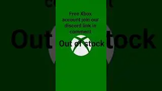 free Xbox account join our discord link in comment