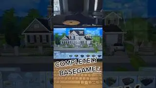 Move in Ready BASEGAME House in The Sims 4! #sims #sims4 #thesims #ts4 #sims4build #gaming