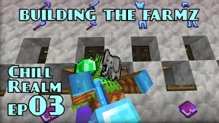 Time To Build The Farms | OmLedu's Chillcraft S1 EP03 | Let's Play Minecraft Bedrock