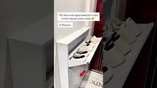 SAPATERIA INCRIVEL DA SHOPEE,CUPOM & PROMO #achadinhos #shopeebr #shopee #casa #dicas #moveis #lar