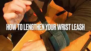 How to: lengthen your wrist leash! F-one Strike CWC wingfoil