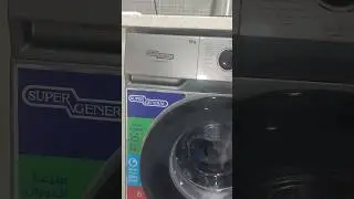 Super General 6 kg KSGW6500NLED Daily 45' cold cycle #laundryrevolution #cleantok #laundry