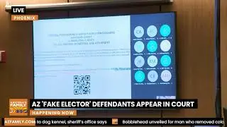 LIVE: Arizona 'fake electors' appear in court
