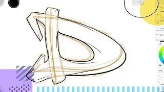 GRAFFITI LETTER D TUTORIAL #3, Lets learn how to GRAFFITI ART A to Z