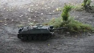 Modellpanzer Vorf&uuml;hrung | Stahl auf der Heide