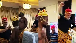 Viral Skit | Oyibo Man Joins MC Mbakara in Funny Calabar Traditional Dance &ndash; Crowd Goes Wild! 😂🔥