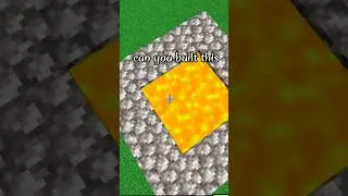 Minecraft infinite lava source #shorts