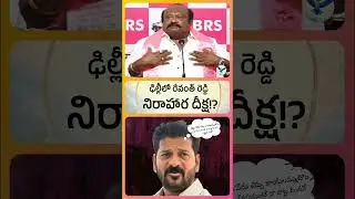Revanth reddy should do hunger strike in Delhi - BRS