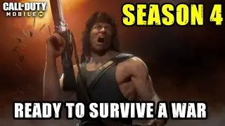 Season 4 Theme + Season 4 Teaser + SEASON 4 Battle Pass Character Cod Mobile || Call of duty mobile