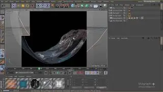 Advanced 3D Liquid  Logo Animation with Real Flow, Cinema 4d and After Effects | (Part 10 of 17 )