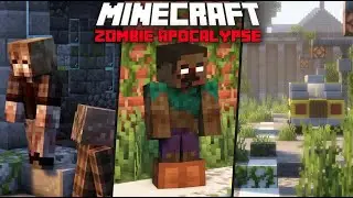 Minecraft: Cursed Walking... A Zombie Apocalypse Mod... Episode 1