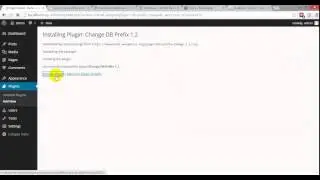 change table prefix
