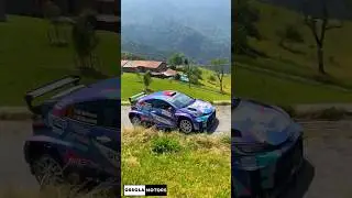 Toyota GR Rally2 in action at the 2024 Rally del Sebino I #shorts #rally #motorsport #ossolamotors