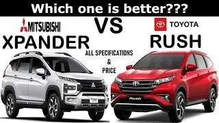 ALL NEW Mitsubishi XPANDER  Vs ALL NEW Toyota RUSH | Which one is better ?