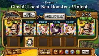 ★9 Local Sea Monster | Roger Team OPTC