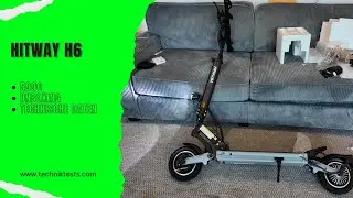 599€ - Hitway H6 E-Scooter / Unboxing & Technische Daten  / 15,6Ah / 800W Peakleitung / Vollfederung