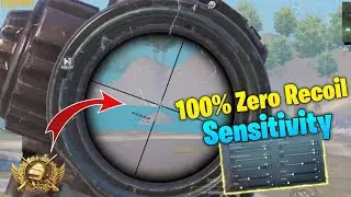 100% Zero Recoil Sensitivity BGMI | Pubg Mobile Zero Recoil Sensitivity Settings #bgmi