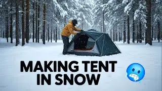 Man Builds a Cozy Underground Wooden Cabin in Siberian Forest 🌲🪵 | Relaxing Survival