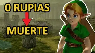 Ocarina of Time, pero cada 5 segundos pierdo rupias