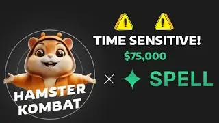 Spell Wallet $75000 Campaign Airdrop will wipe away your Hamster Kombat Tears