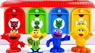 Satisfying Garage ASMR | DIY Stress Ball & Sesame Street Toys | Oddly Relaxing Sounds