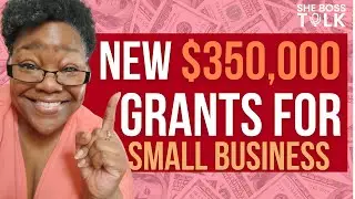 NEW GRANT UP TO $350,000 FOR SMALL BUSINESS - HURRY | SHE BOSS TALK
