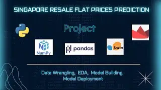 Singapore Resale Flat Prices Prediction | Project | Machine learning | demo video