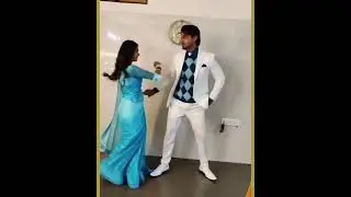 #gattimela, #vedanth, #amulya, #lovestatus, cutecouple ammu vedanth dance