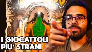 DARIO MOCCIA REAGISCE AI GIOCATTOLI PIU' STRANI