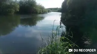Природа в Германии. Река Липпе.