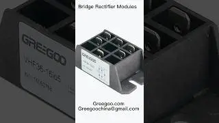 Bridge rectifier module, single phase and three phase bridge rectifier, half and full wave.