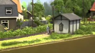 Model Trains H0e tram Gindsweid of Gerbrand Haan