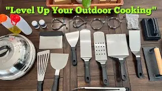 EWFEN 35-PCS Griddle Kit &ndash; All The Tools for Flat-Top BBQ!