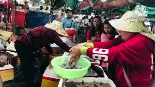 Kep Crab Market, Amazing Seafood, Cambodia