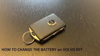 HOW TO CHANGE the BATTERY on the new VOLVO KEY 2026 (XC90 Facelift and others - XC40, XC60...)
