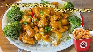 Healthy Panda Express Orange Chicken 