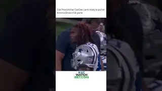 CeeDee Lamb Frustrated with Dak