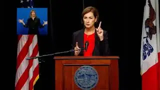 Iowa governor defends using CARES Act funds to pay staff salaries